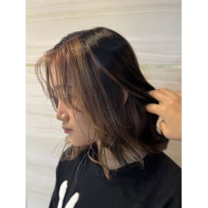 《鈴木茉奈》ブロックカラー/ランダムカラー/大宮 - elu by lovis【エル バイ ラビス】掲載中