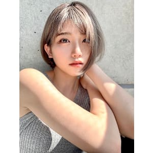 透明感カラー×外はねボブスタイル/銀座駅/ボブ/ブリーチなし - DISCO 銀座 【ディスコ ギンザ】【ディスコ ギンザ】掲載中