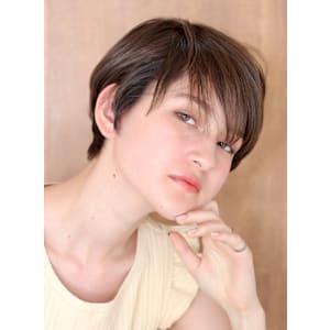 ショート・ボブ/丸顔/前髪あり/絶壁解消/40代/50代 - INCEPTION  GINZA 銀座【インセプション】掲載中