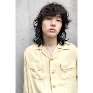 ★メンズヘア★70,sマッシュウルフウルフ×セミウェット★ - CANAAN hair salon 表参道店【カナン ヘアサロン オモテサンドウテン】掲載中