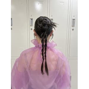 カチモリヘア×結婚式お呼ばれ - FACE。石川町【フェイスイシカワチョウ】掲載中