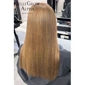 カラー＋エクステ - BELLE GROW ALPHA HAIR&NAIL【ベルグローアルファヘアアンドネイル】掲載中