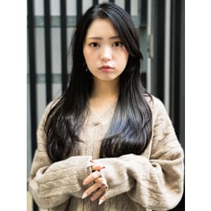 顔周りカット レイヤーカット 黒髪 髪質改善ストレート - Reginavita 栄店【レジナヴィータ サカエテン】掲載中