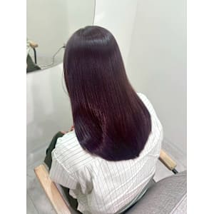 艶カラー/透明感カラー/ブラウン/TOKIOトリートメント