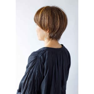 個性を表現マッシュショート