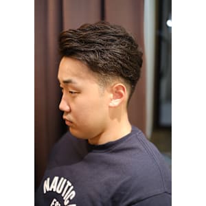 men's barber Amo×スタイル