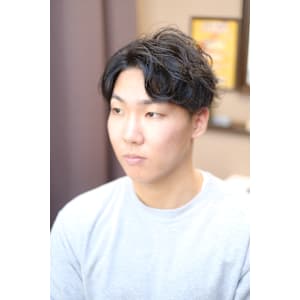 men's barber Amo×スタイル