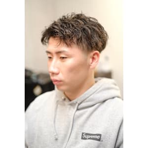 men's barber Amo×スタイル