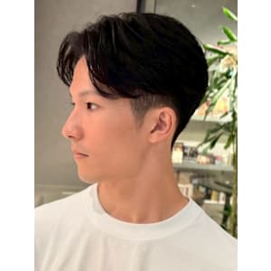 センターパート メンズカット マッシュショート ツーブロック - Men's Salon bloc【メンズサロンブロック】掲載中