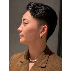 オールバック メンズカット 眉毛カット ヘッドスパ 刈り上げ - Men's Salon bloc【メンズサロンブロック】掲載中