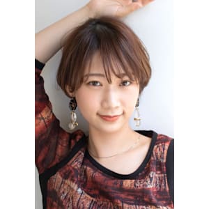 小顔見せ◎大人かわいいショート