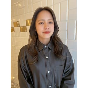 グレージュ/髪質改善カラー