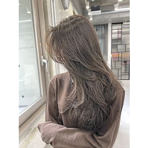 韓国顔まわりレイヤーカットグレージュオリーブベージュブラウン - Dijon 髪質改善×縮毛矯正×りんご幹細胞トリートメント 自由ヶ丘【ディジョン カミシツカイゼン シュクモウキョウセイ リンゴカンサイボウトリートメント ジユウガオカ】掲載中