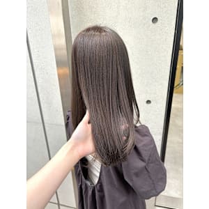 韓国顔まわりレイヤーカットグレージュオリーブベージュブラウン - Dijon 髪質改善×縮毛矯正×りんご幹細胞トリートメント 自由ヶ丘【ディジョン カミシツカイゼン シュクモウキョウセイ リンゴカンサイボウトリートメント ジユウガオカ】掲載中