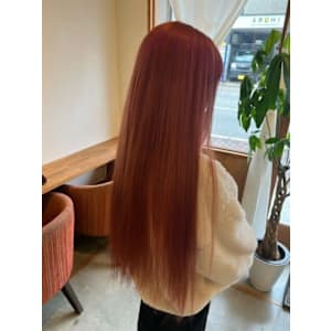 淡いピンク×ストレートロング - chill out 南塚口本店【チルアウト ミナミツカグチホンテン】掲載中