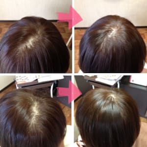 美容院 be shealing×増毛エクステ