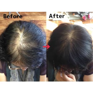 美容院 be shealing×増毛エクステ