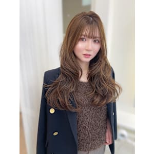 ヘーゼルベージュ×レイヤーカット