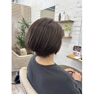 大人かわいい/ショート/マッシュ - latte hair lemie【ラテ ヘア レミエ】掲載中