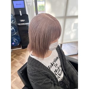 ミルクティーベージュ　2bleach