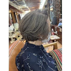 【RYUasia越谷店】白髪染め