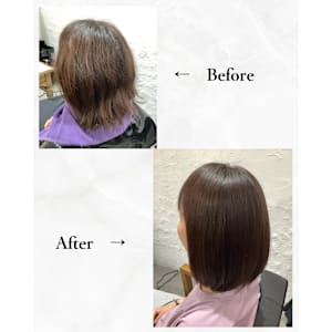 ≪お客様スタイル≫ 縮毛矯正