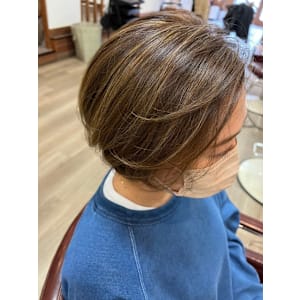 ショートボブスタイル - chill out 南塚口本店【チルアウト ミナミツカグチホンテン】掲載中