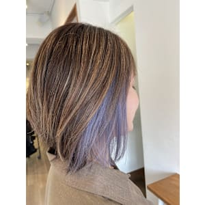 ハイライト×インナーカラーラベンダー - chill out 南塚口本店【チルアウト ミナミツカグチホンテン】掲載中