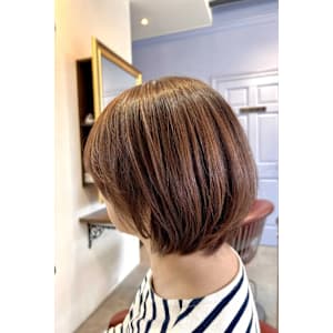 ベージュカラー×グラデーションボブ - Lourdes hair design【ルルドヘアーデザイン】掲載中