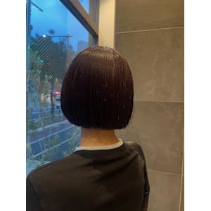 ミニボブ - 半個室型美容室 Sourire 荒戸店【ハンコシツガタビヨウシツ スーリール アラトテン】掲載中