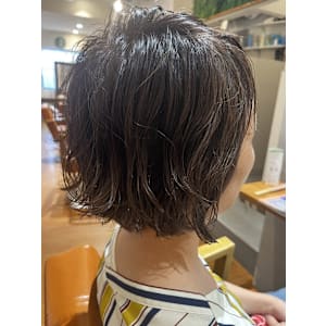 ふんわりショートパーマスタイル/30代/40代/50代 - chill out 塚口本町店【チルアウト ツカグチホンマチテン】掲載中
