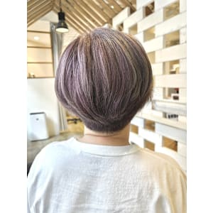 色落ちも楽しめるモーブグレー/30代/40代/50代 - chill out 塚口本町店【チルアウト ツカグチホンマチテン】掲載中