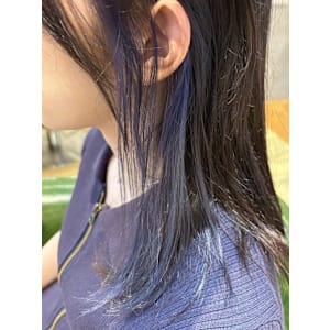 桔梗色イヤリングカラー/20代/30代/40代/50代 - chill out 塚口本町店【チルアウト ツカグチホンマチテン】掲載中