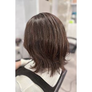 ナチュラル外ハネレイヤーボブ