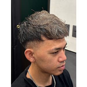 おろし流し+フェード - ヒロ銀座バーバーショップ難波店【ヒロギンザバーバーショップナンバテン】掲載中