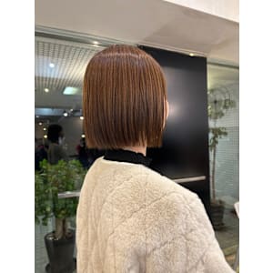 コンパクトボブ　切りっぱなし