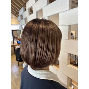 ボブ/ブラウンベージュ/20代/30代/40代/50代 - chill out 塚口本町店【チルアウト ツカグチホンマチテン】掲載中