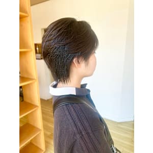 【増田】ナチュラルフェザーショート