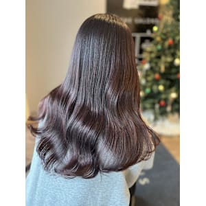 ブリーチなしなのに透明感color