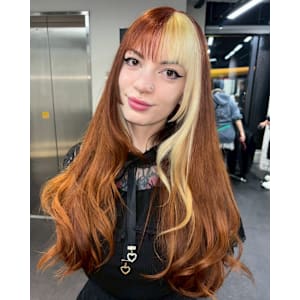 セクションカラー　ケアブリーチ　ブリーチカラー　表参道/原宿 - Null 原宿店 デザインカラー/ダブルカラー【ヌルハラジュクテン デザインカラー ダブルカラー】掲載中