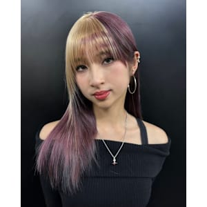 オーダーメイド　ケアブリーチ　ブリーチカラー　表参道/原宿 - Null 原宿店 デザインカラー/ダブルカラー【ヌルハラジュクテン デザインカラー ダブルカラー】掲載中