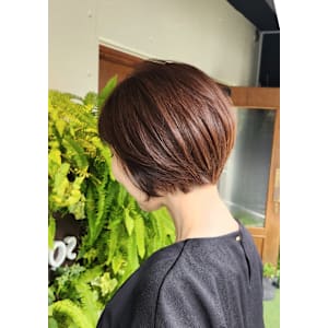 丸み×艶の黄金バランス/トリートメント/カラー/ボブ/レイヤ