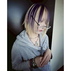 アンブレラカラー　ケアブリーチ　ブリーチカラー　表参道/原宿 - Null 原宿店 デザインカラー/ダブルカラー【ヌルハラジュクテン デザインカラー ダブルカラー】掲載中