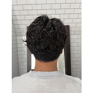 30代40代メンズパーマスタイル