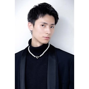 MEN’S HAIR/ブルーブラック/フェザーパーマ