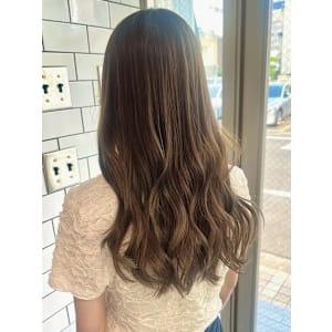【ChaoMICHI yuika】ベージュカラー 韓国風ヘア