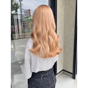 ミルクティーベージュ/韓国/ケアブリーチ/ブリーチ/髪質改善