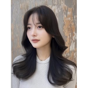 網紅ヘア/韓国/髪質改善/前髪カット/縮毛矯正