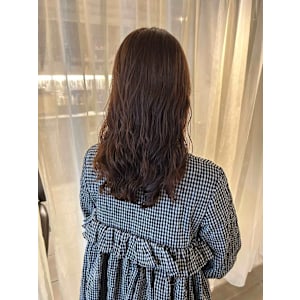 韓国風/コテ巻き風パーマ/無重力パーマ/デジタルパーマ