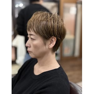 上品さも残る大人ショート